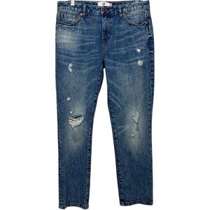 CAbi Malibu Jeans | Women's Denim Size 6 Style 6283 | Distressed, Casual